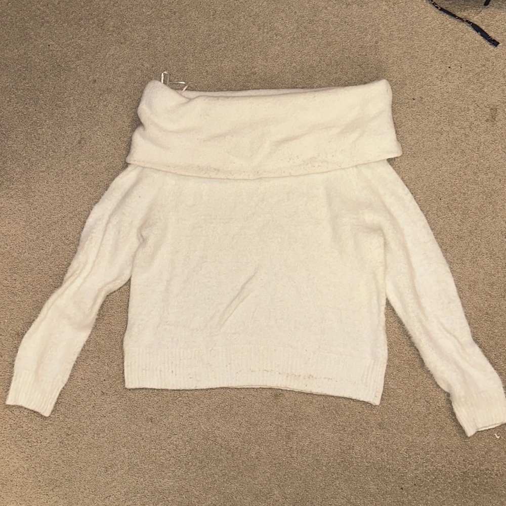 Calvin Klein soft off the shoulder sweater size large